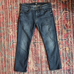 Paige Women’s 32” Straight Leg Dark Wash Jeans